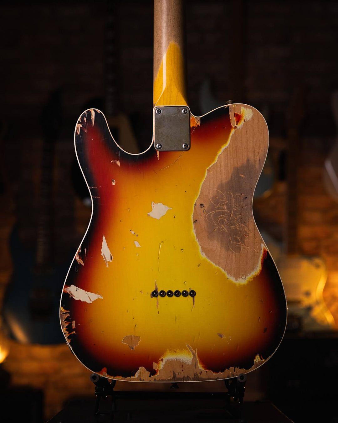 Nash guitars T63 3-Tone Burst Heavy Relic 2016