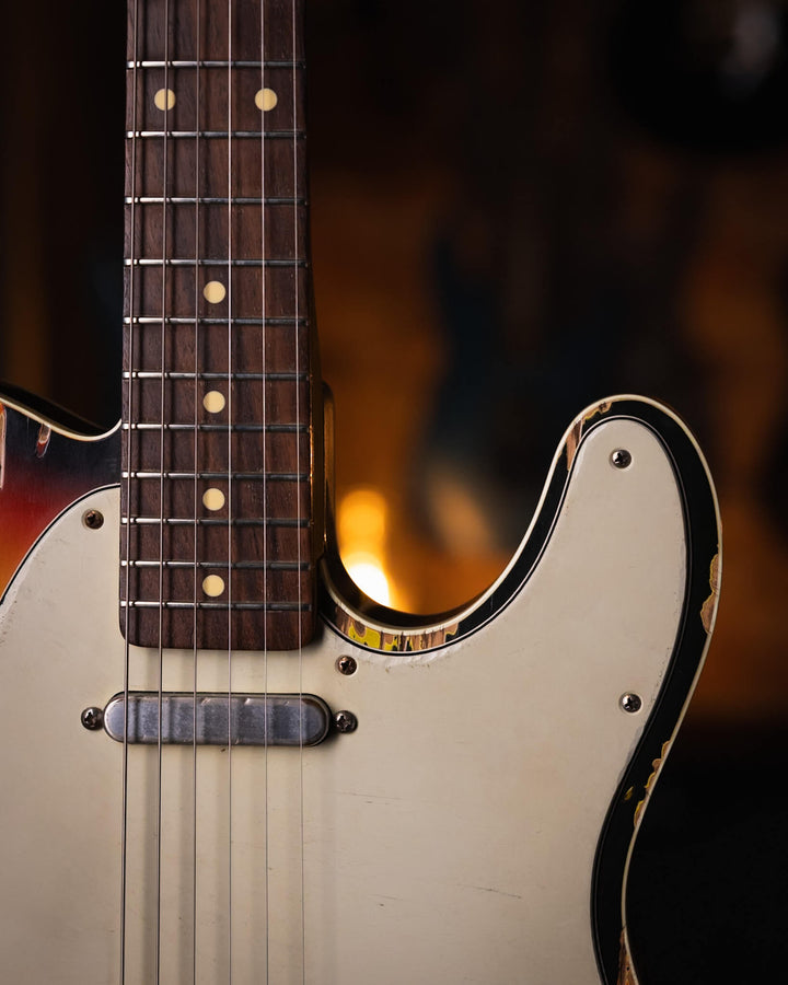 Nash guitars T63 3-Tone Burst Heavy Relic 2016
