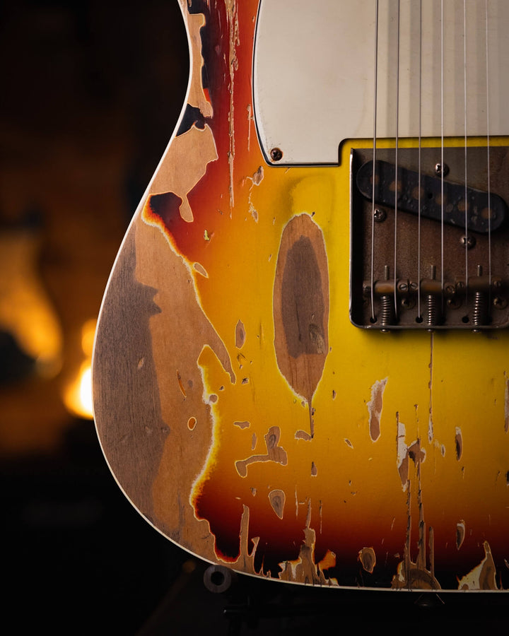 Nash guitars T63 3-Tone Burst Heavy Relic 2016
