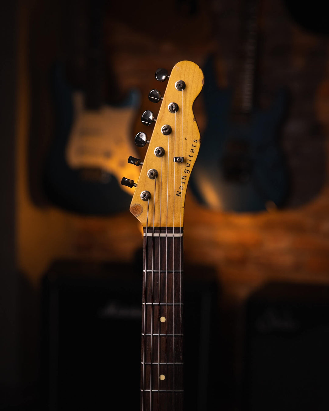 Nash guitars T63 3-Tone Burst Heavy Relic 2016