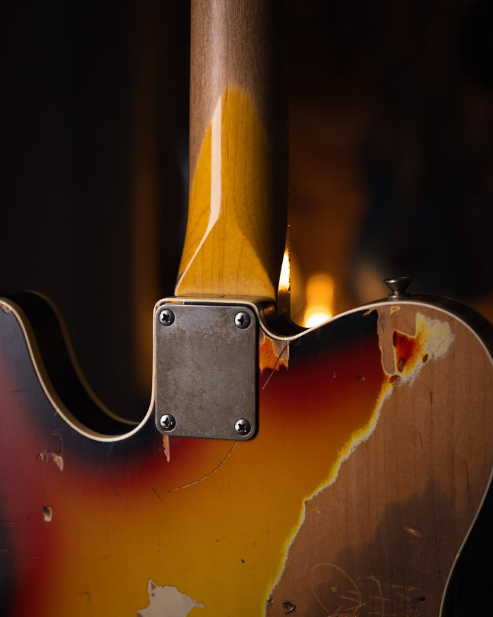 Nash guitars T63 3-Tone Burst Heavy Relic 2016