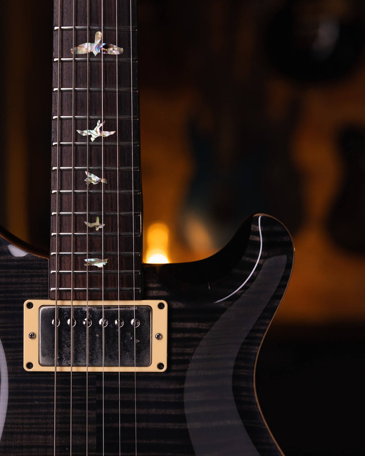 PRS Custom 22 20th Anniversary Trans Black 10 Top 2005