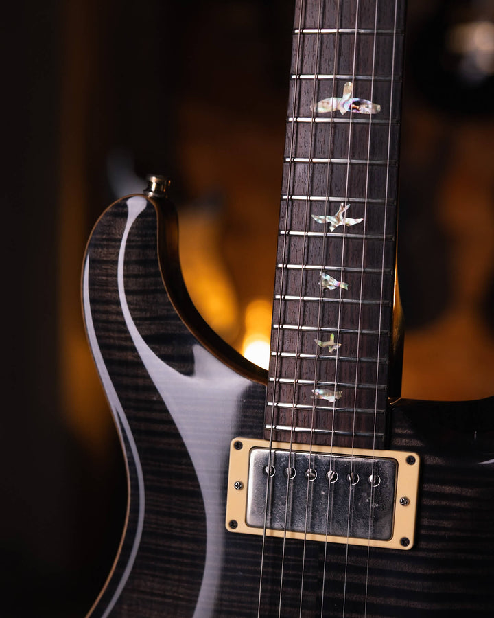 PRS Custom 22 20th Anniversary Trans Black 10 Top 2005