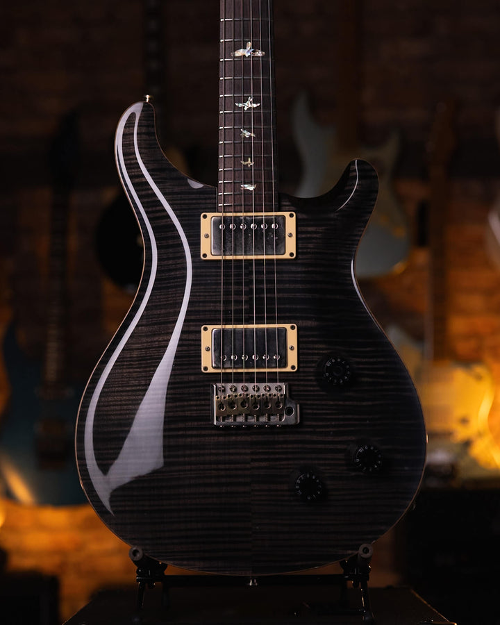 PRS Custom 22 20th Anniversary Trans Black 10 Top 2005