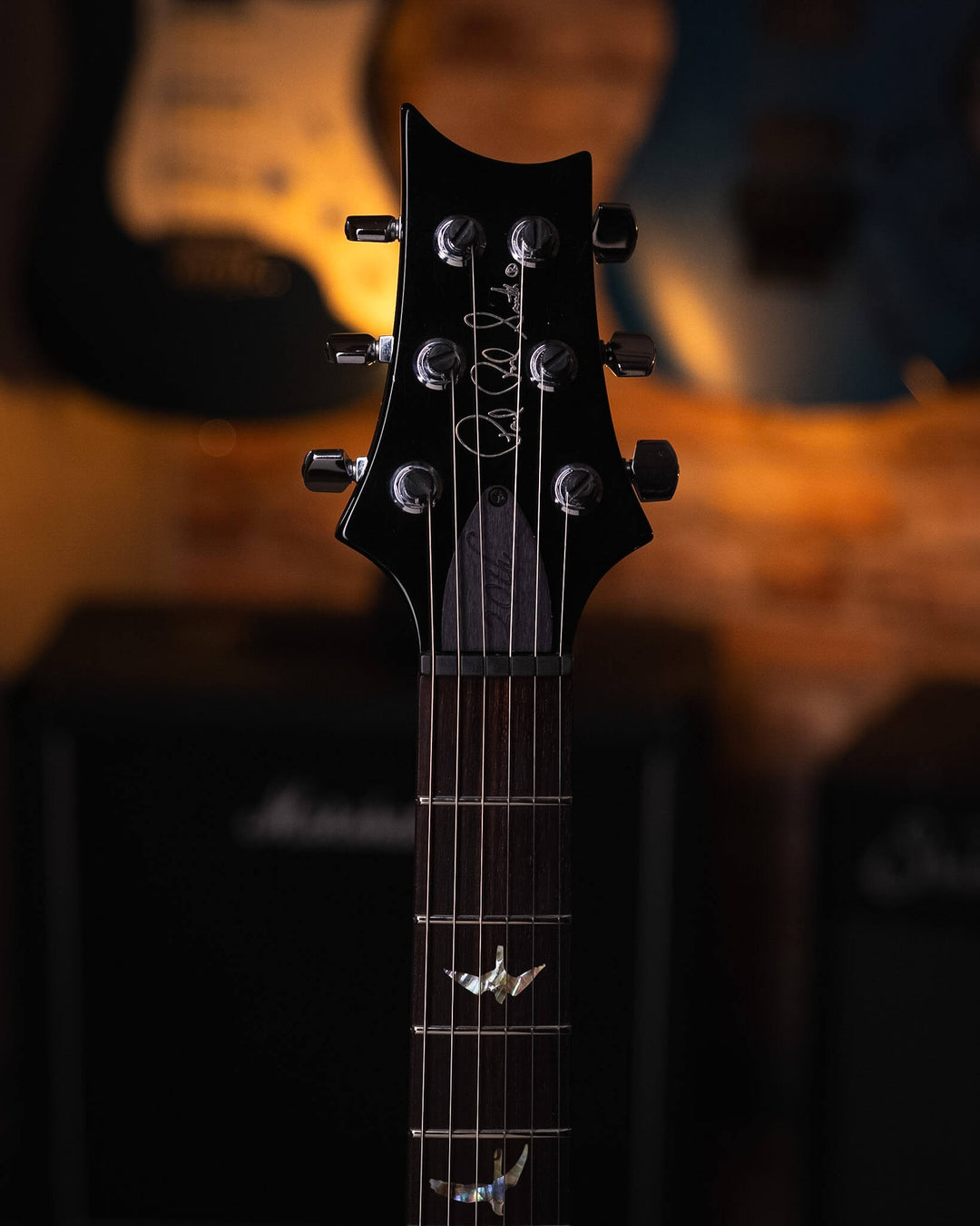 PRS Custom 22 20th Anniversary Trans Black 10 Top 2005