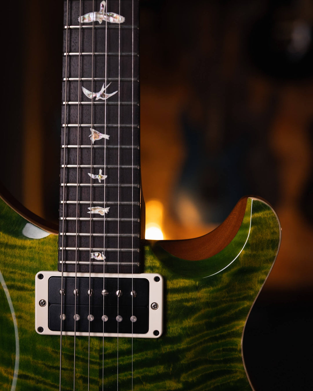 PRS Custom 24 Emerald Green 10 Top 2018