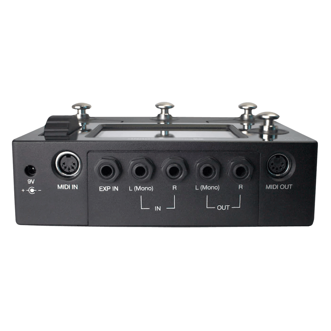 Singular Sound Aeros Loop Studio - Stock B - Pedal de Guitarra | Pedal Looper estéreo de 6 pistas con pantalla táctil, mezcla manos libres, looping paralelo y secuencial simultáneo y Wi-Fi/Bluetooth. Pedal Type • Looper Input • 1 x 1/4" Output • 1 x 1/4"