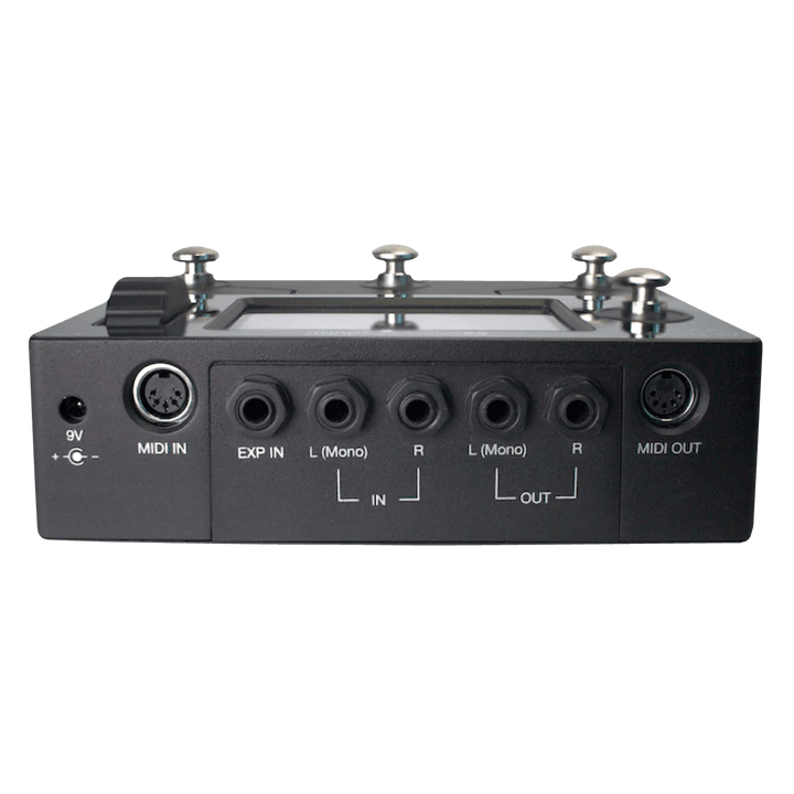 Singular Sound Aeros Loop Studio - Stock B - Pedal de Guitarra | Pedal Looper estéreo de 6 pistas con pantalla táctil, mezcla manos libres, looping paralelo y secuencial simultáneo y Wi-Fi/Bluetooth. Pedal Type • Looper Input • 1 x 1/4" Output • 1 x 1/4"