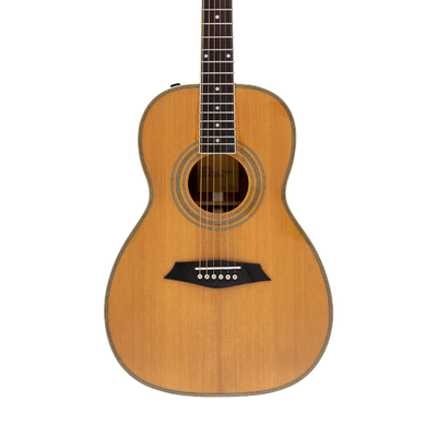 Sire A4 Parlor Natural - Guitarra Electroacústica | La Sire A4 Parlor cuenta con más características mejoradas en comparación con el modelo A3. Es una guitarra acústica de forma Parlor compacta que no solo ofrece un tono único para sonidos versátiles, sin