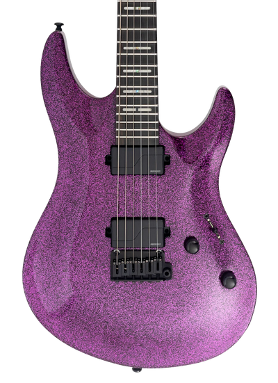 Sire Y10 Purple Sparkle - Guitarra Eléctrica | Cuerpo • Modelo: Sire Modern Rock Shape • Madera: Alder• Terminación: Purple Sparkle Gloss Brazo • Madera: Hard Maple 3 Piece (Reverse Head Shape)• Perfil: C-Shape• Terminación: Gloss • Escala: 25.5"• Nuez: G