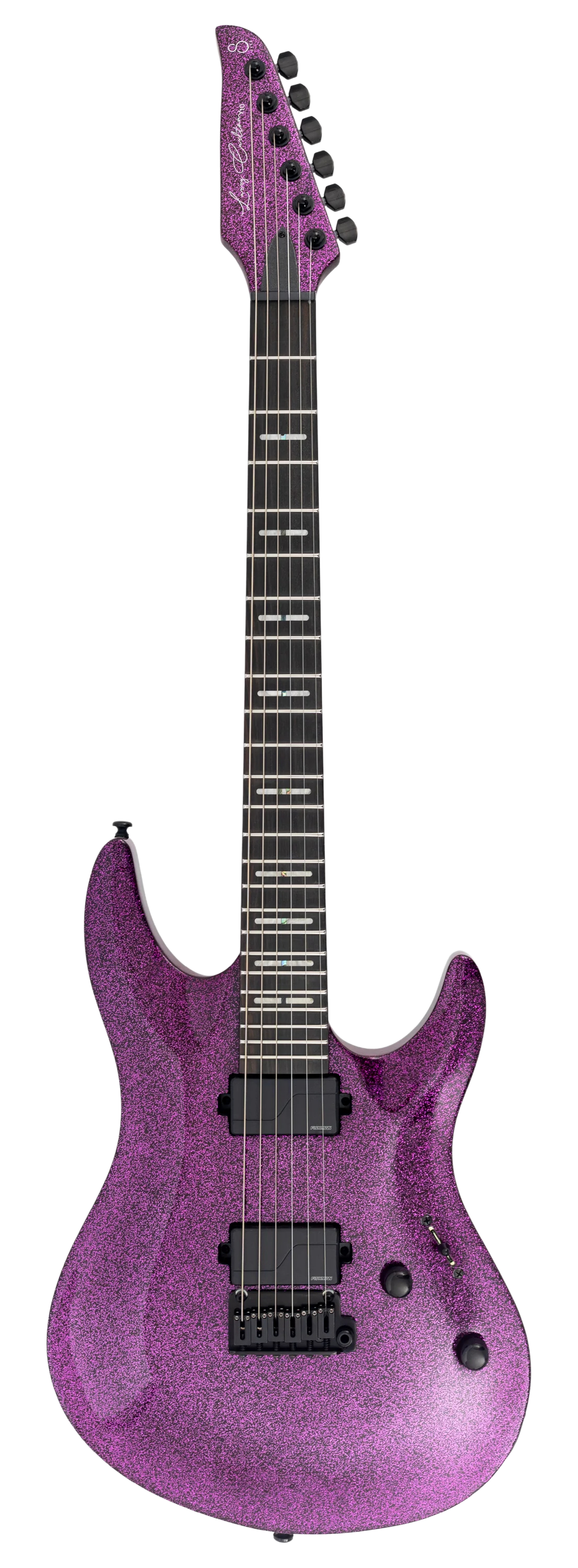 Sire Y10 Purple Sparkle - Guitarra Eléctrica | Cuerpo • Modelo: Sire Modern Rock Shape • Madera: Alder• Terminación: Purple Sparkle Gloss Brazo • Madera: Hard Maple 3 Piece (Reverse Head Shape)• Perfil: C-Shape• Terminación: Gloss • Escala: 25.5"• Nuez: G