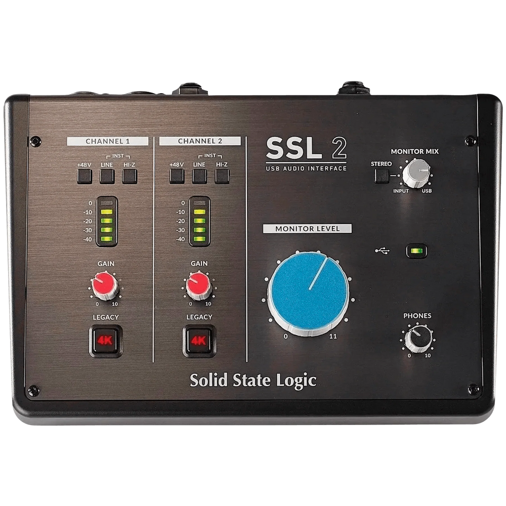 Solid State Logic SSL2 Recording Pack - Pack de Grabación | Grabación profesional más fácilSSL Production Pack incluye todo lo que necesitas para empezar a grabar ya. Sólo tienes que conectar tu micrófono y auriculares SSL a tu interfaz SSL 2 para empezar