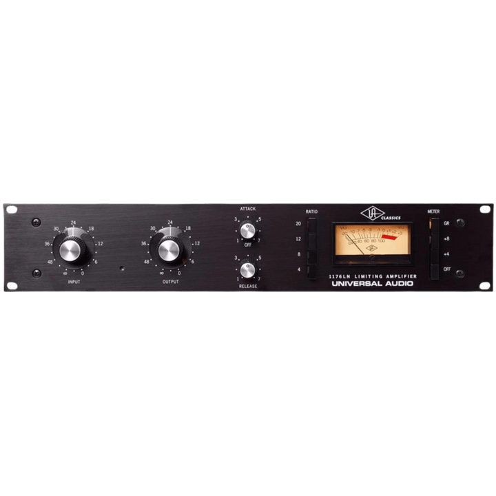 Universal Audio 1176LN - Compresor/Limitador | El Amplificador Limitador Clásico 1176LN es una reproducción moderna realizada sin escatimar esfuerzos con el fin de mantenerse fiel al diseño visionario e intención de Bill Putnam Sr., fundador de UA. El UA