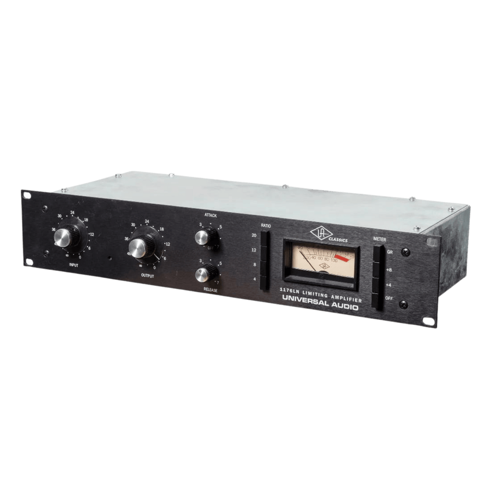 Universal Audio 1176LN - Compresor/Limitador | El Amplificador Limitador Clásico 1176LN es una reproducción moderna realizada sin escatimar esfuerzos con el fin de mantenerse fiel al diseño visionario e intención de Bill Putnam Sr., fundador de UA. El UA