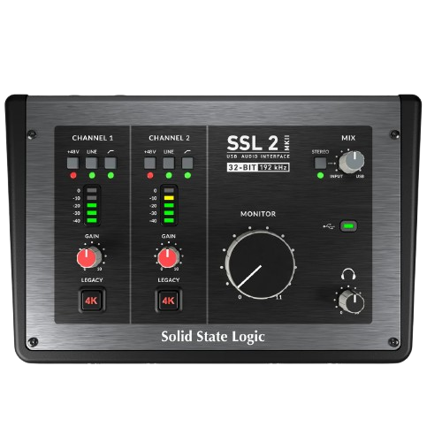 Solid State Logic SSL2 MKII - Interfaz de Audio | La interfaz SSL2 original subió el listón al ofrecer un nivel de rendimiento nunca visto en su clase. SSL2 MKII se basa en el éxito de su predecesora, con una serie de mejoras significativas y adiciones de