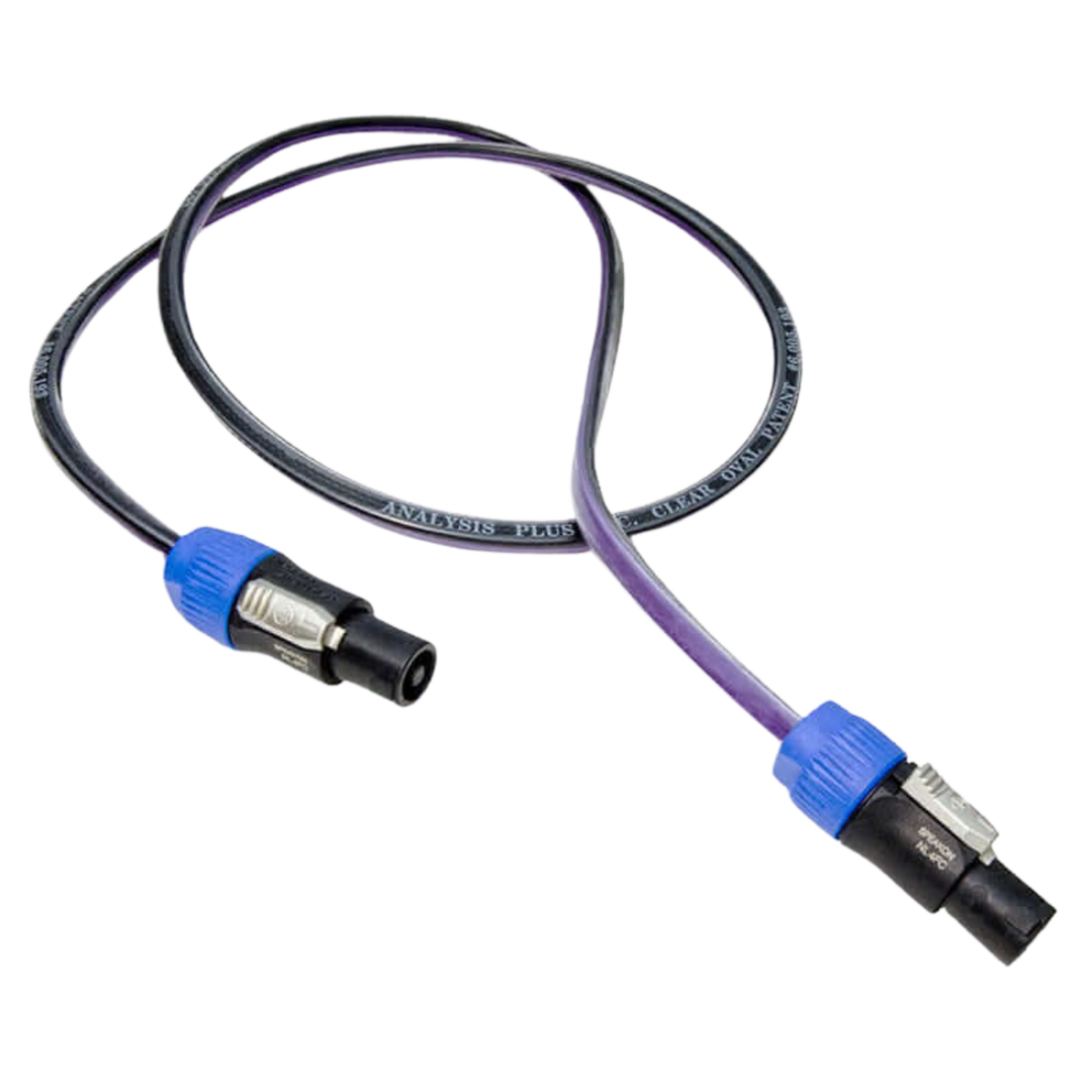 Analysis Plus Clear Oval - Cable de Parlante (Speakon) | El cable para instrumento Clear OVAL es nuestro producto más vendido. Ha ganado la "selección del editor" en la revista "Bass Player and Keyboard". Es el cable John Mayer, Richard Bona, Paul Carrack