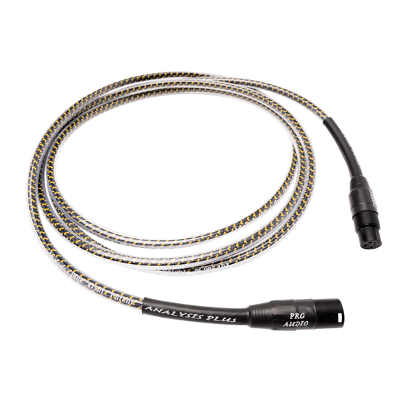 Analysis Plus Pro Yellow Oval (3m) XLR - Cable de Micrófono