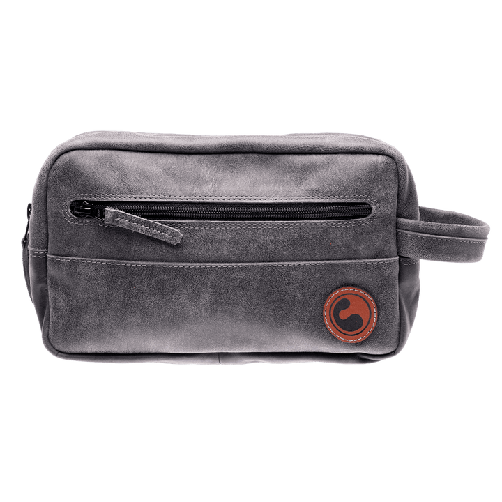 Ergo Minibag Grey | Bolsos multi-uso con cara de cosmetiquero super cachilupi, hechas a mano en Santiago de Chile. Seguras, impermeables y muy onderas. Ideal para guardar las herramientas de tu instrumento. | Gearhub