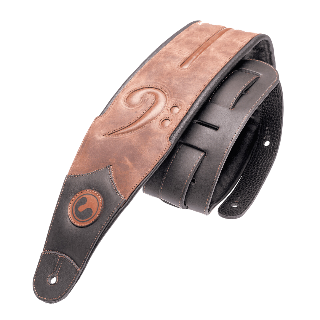 Ergostraps Fa 4" Vintage Brown | * Correa de instrumento musical. Foto referencial: Al ser un producto de cuero, el color puede variar ligeramente. | Gearhub