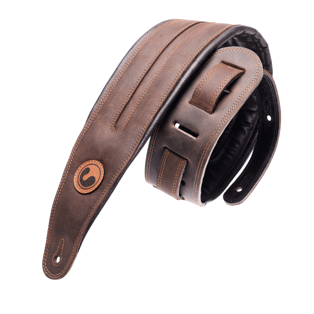 Ergostraps Rocket 4" Vintage Brown | * Foto referencial: Al ser un producto de cuero, el color puede variar ligeramente. | Gearhub