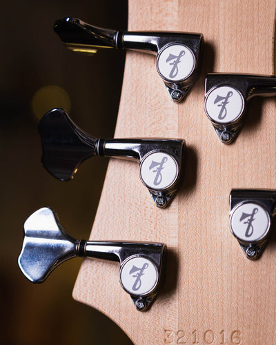 F Bass BN5 Ceruse Black 2016 - Bajo Eléctrico