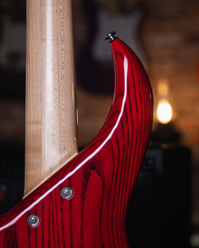 F Bass BN5 Transparent Red 2017 - Bajo Eléctrico