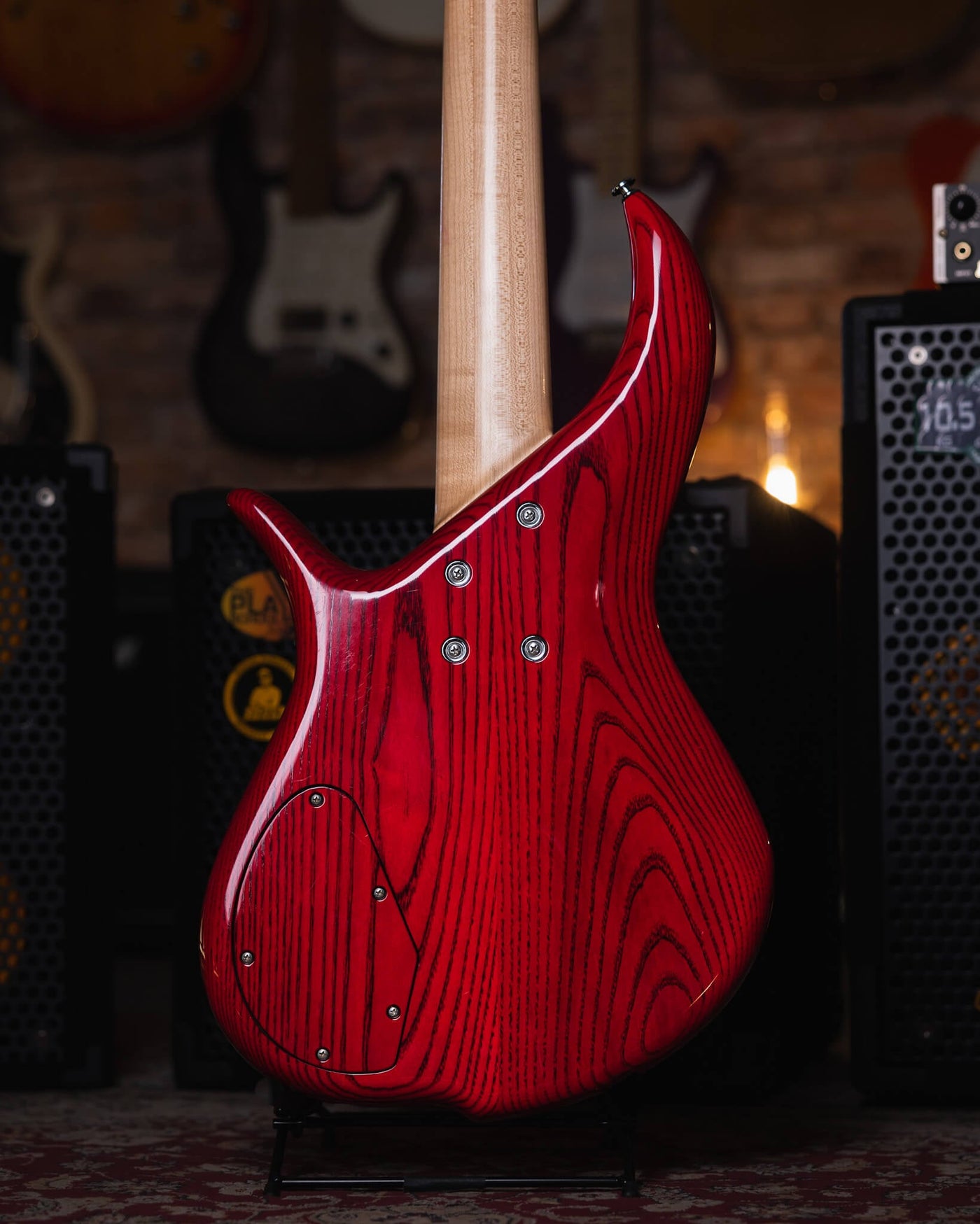 F Bass BN5 Transparent Red 2017 - Bajo Eléctrico
