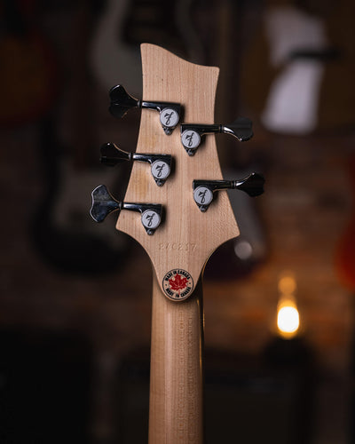 F Bass BN5 Transparent Red 2017 - Bajo Eléctrico