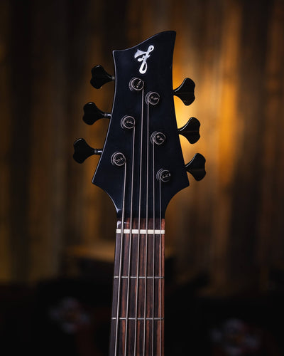 F Bass BN6 Black 2011 w/ Piezo - Bajo Eléctrico