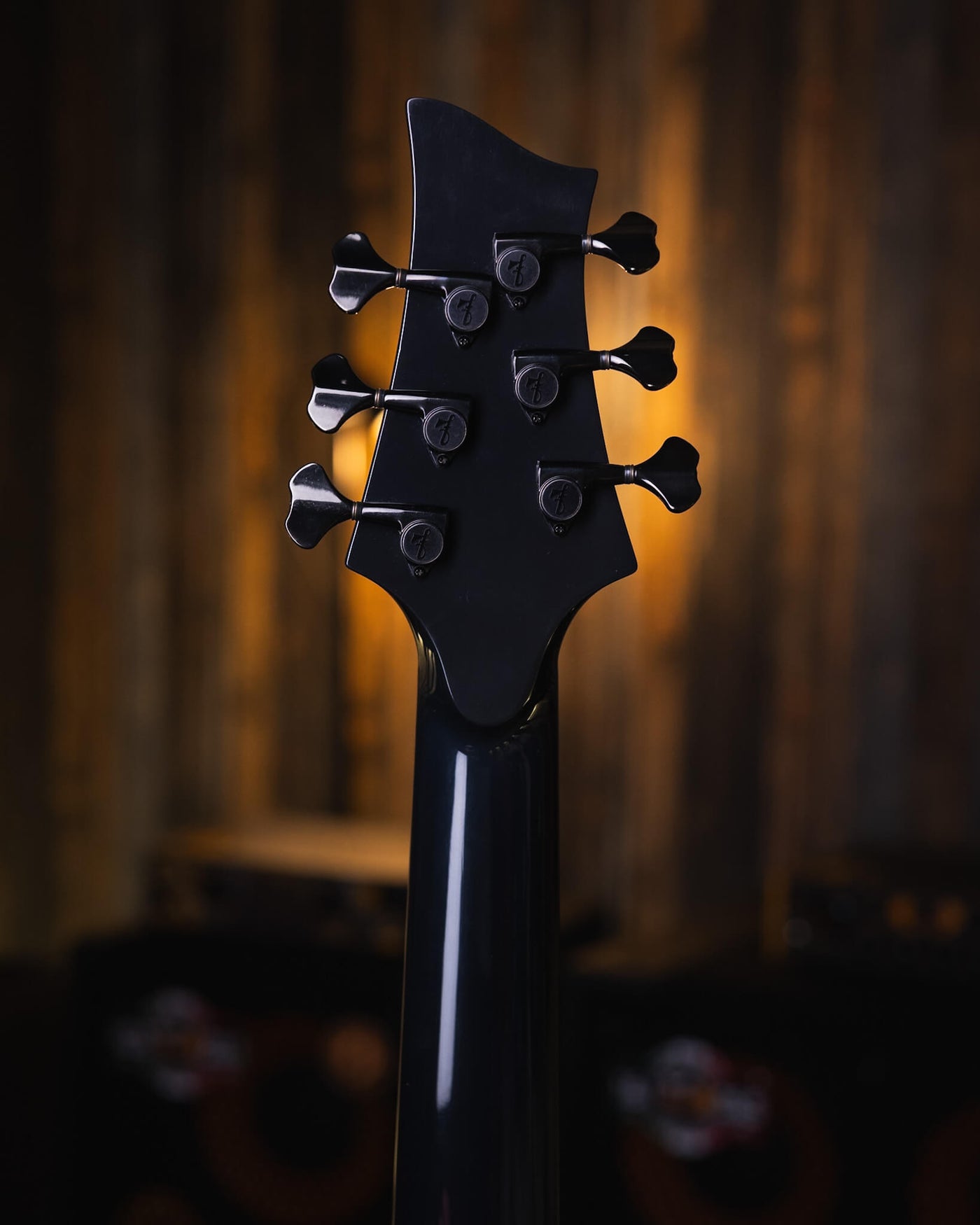 F Bass BN6 Black 2011 w/ Piezo - Bajo Eléctrico