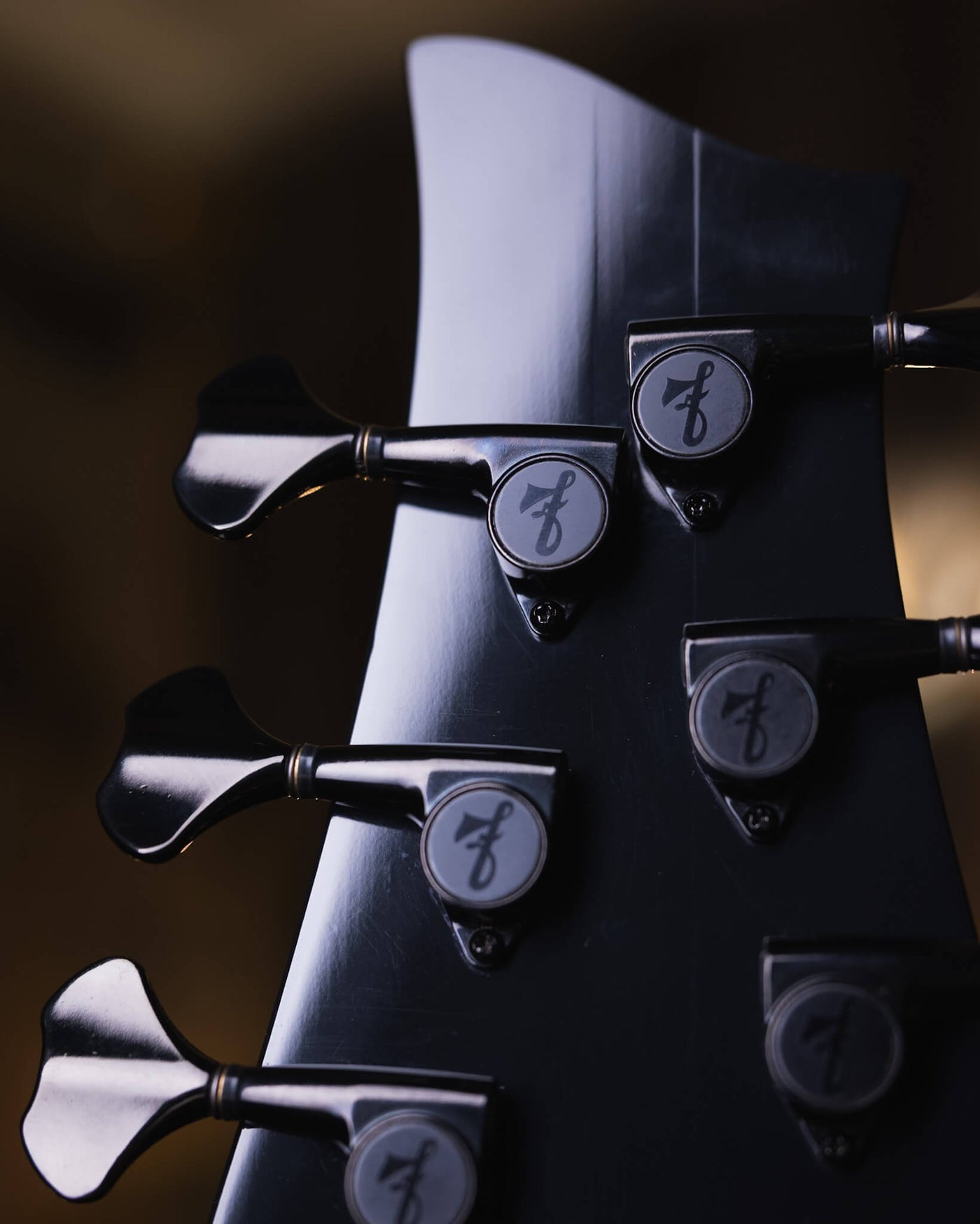 F Bass BN6 Black 2011 w/ Piezo - Bajo Eléctrico