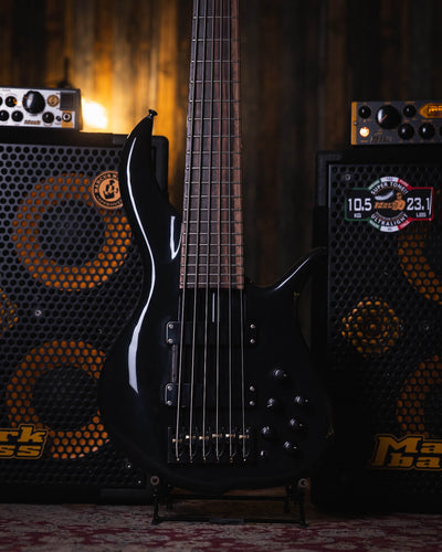 F Bass BN6 Black 2011 w/ Piezo - Bajo Eléctrico