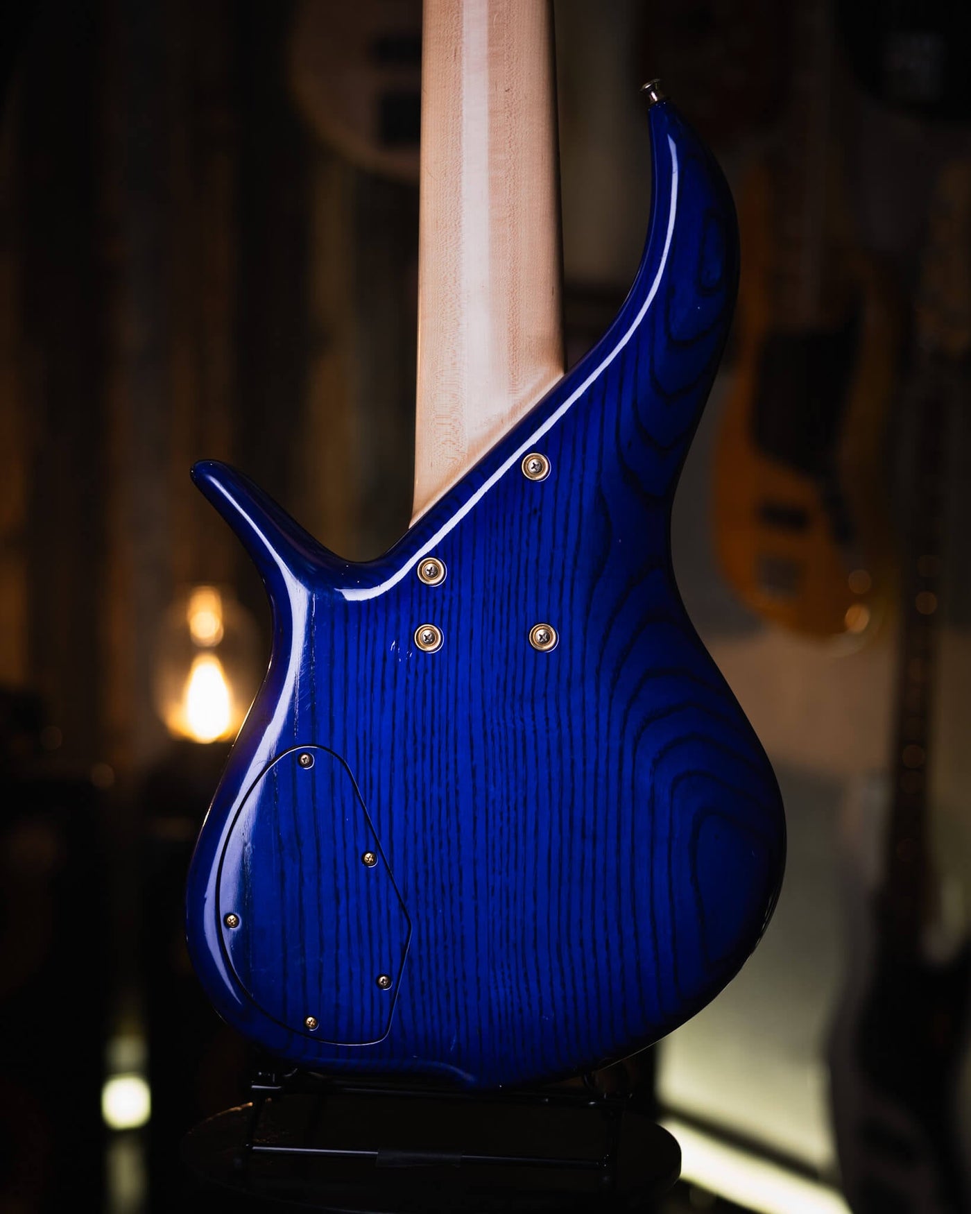 F Bass BN6 Transparent Blue 2016 - Bajo Eléctrico