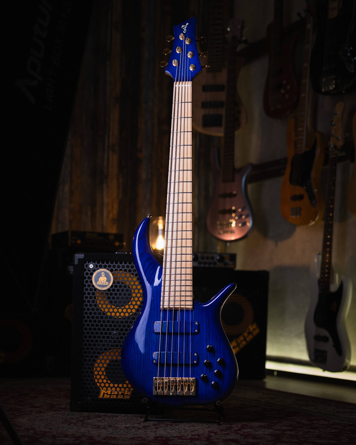 F Bass BN6 Transparent Blue 2016 - Bajo Eléctrico | Gearhub 🌶️
