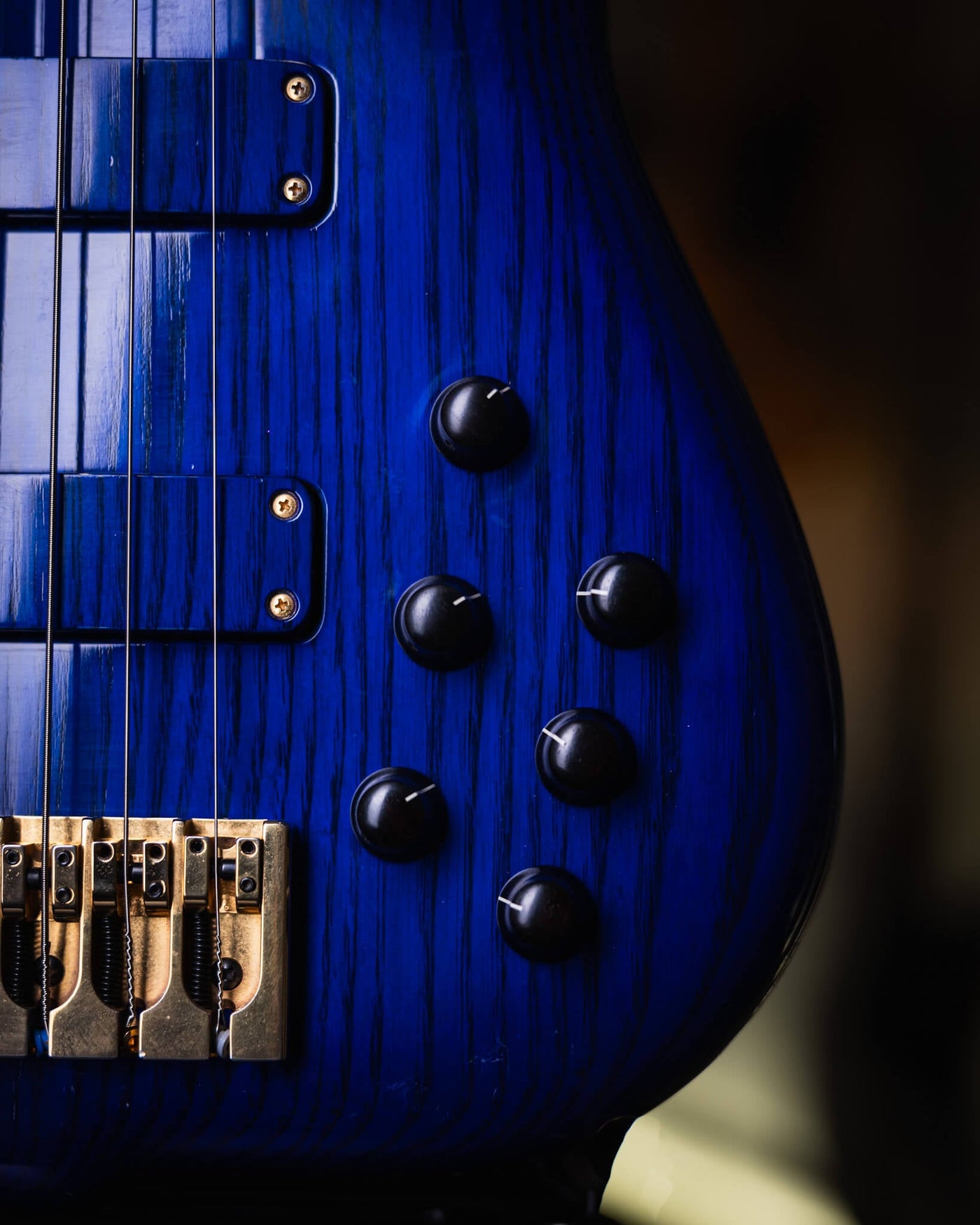 F Bass BN6 Transparent Blue 2016 - Bajo Eléctrico