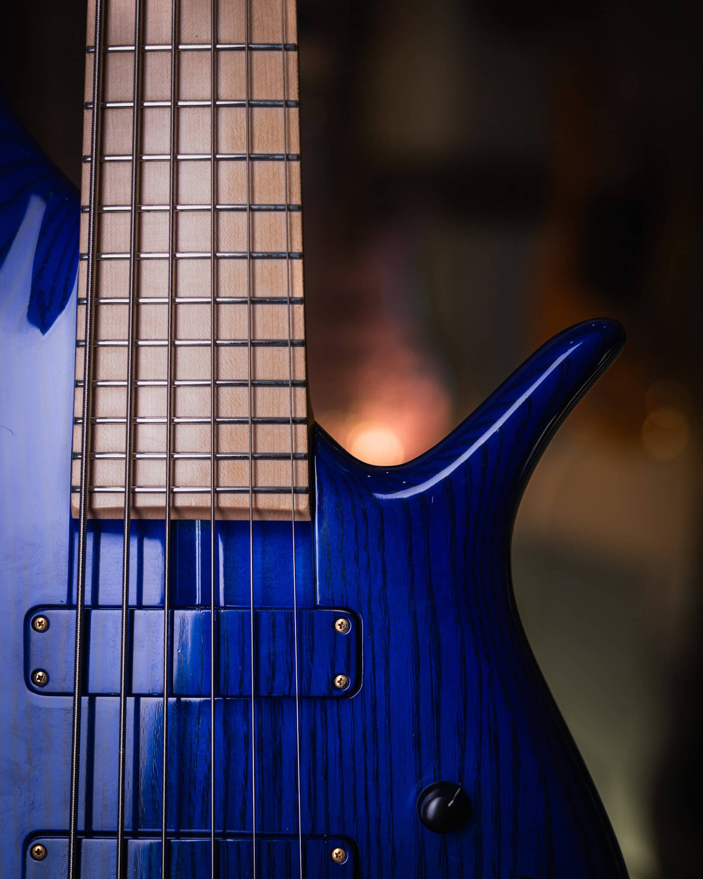 F Bass BN6 Transparent Blue 2016 - Bajo Eléctrico
