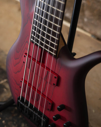 F Bass BN6 Trans Red Burst 2024 - Bajo Eléctrico