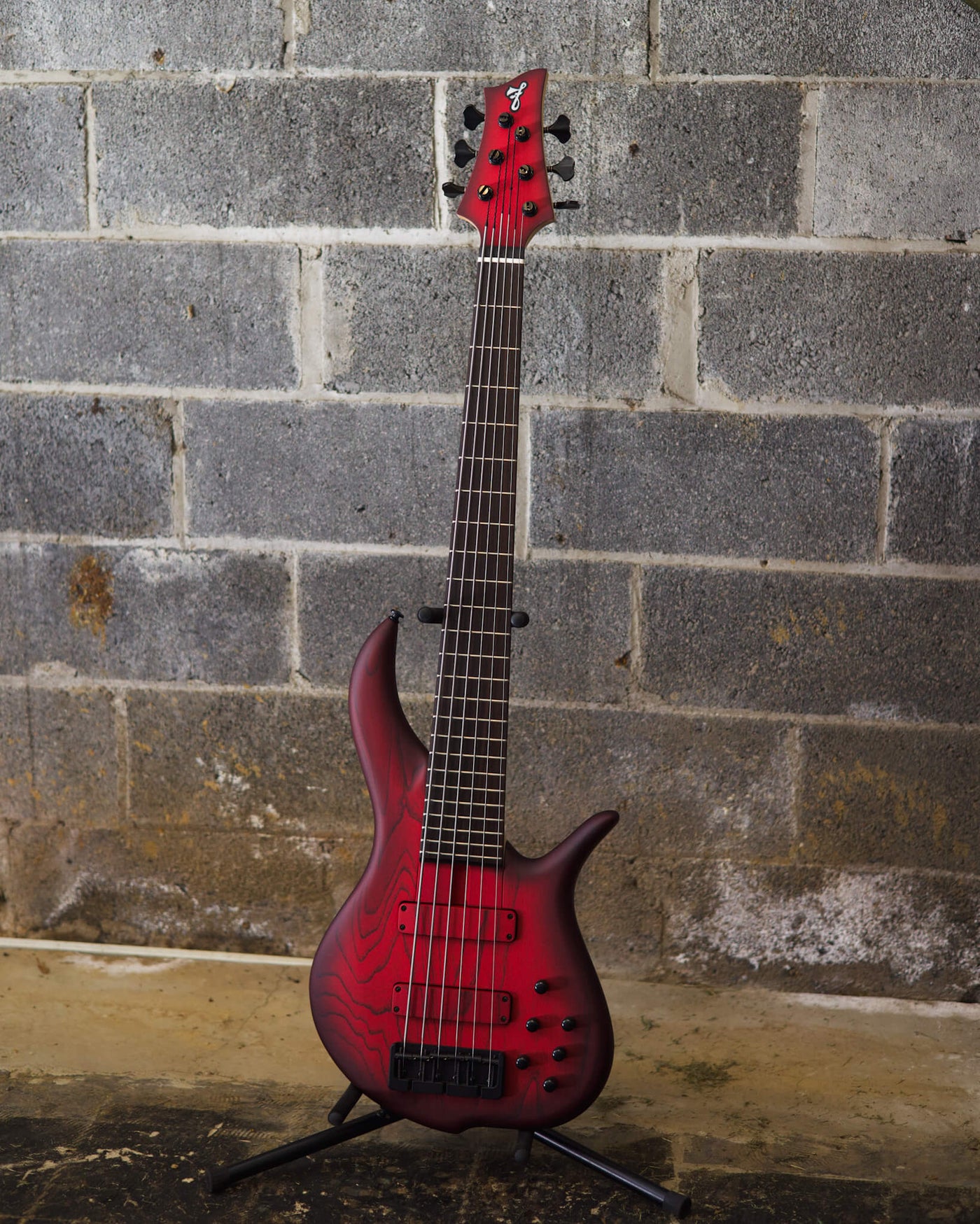 F Bass BN6 Trans Red Burst 2024 - Bajo Eléctrico