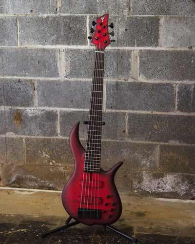 F Bass BN6 Trans Red Burst 2024 - Bajo Eléctrico