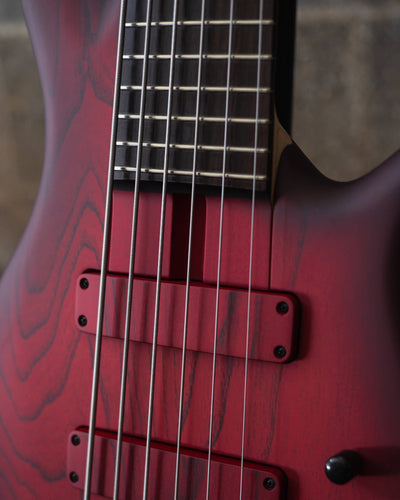 F Bass BN6 Trans Red Burst 2024 - Bajo Eléctrico
