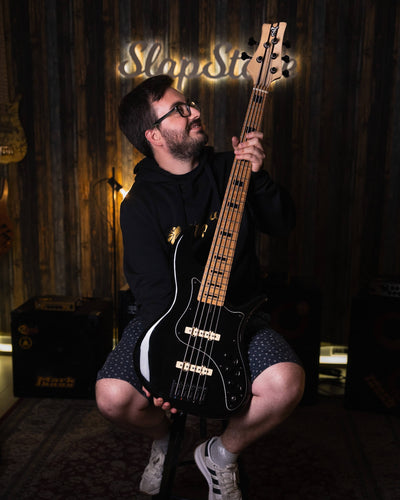F Bass VF5-J Black 2019 - Bajo Eléctrico