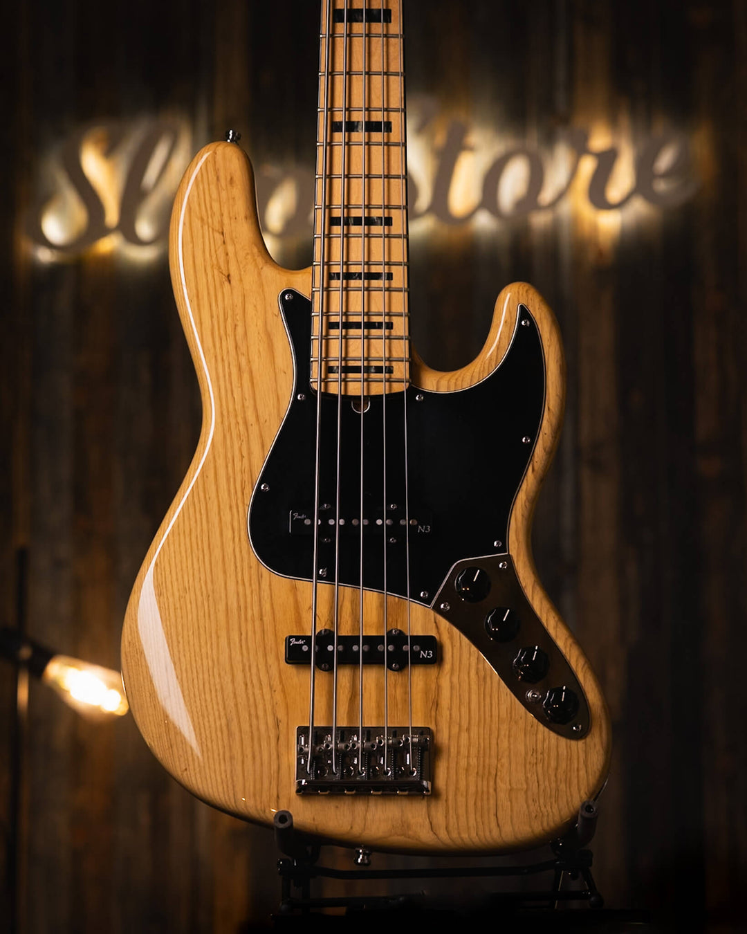 Fender Jazz Bass 5 American Deluxe Vintage Natural 2013