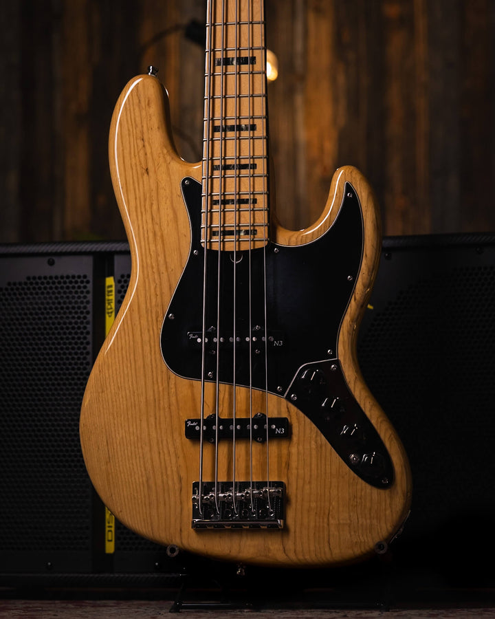Fender Jazz Bass 5 American Deluxe Vintage Natural 2013