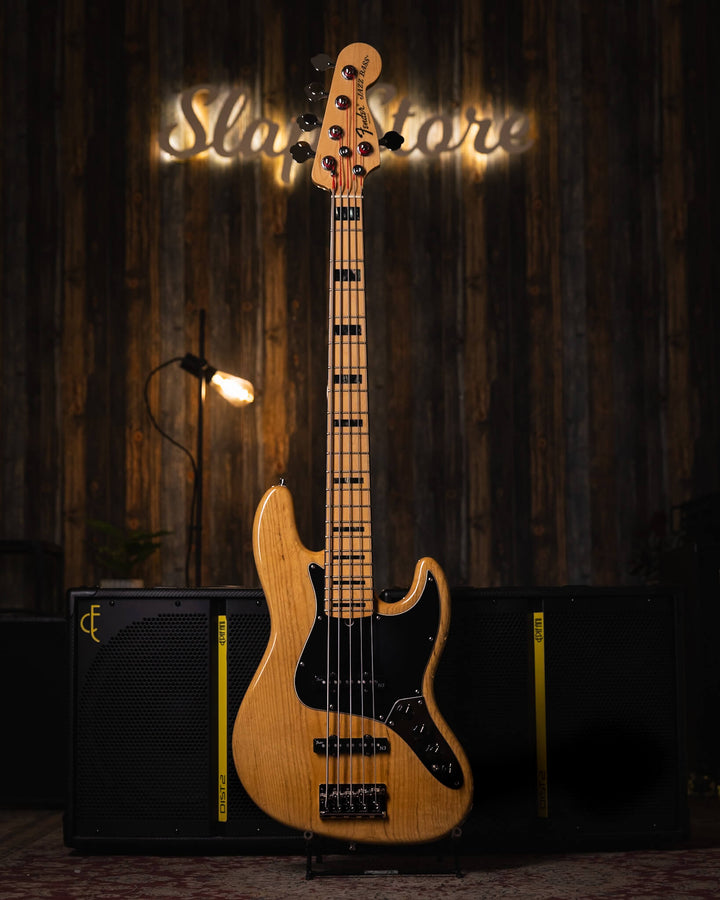 Fender Jazz Bass 5 American Deluxe Vintage Natural 2013