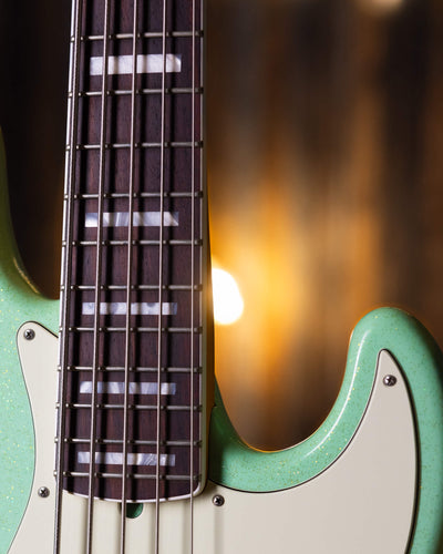Fender Jazz Bass American Ultra V Mystic Surf Green 2022 - Bajo Eléctrico