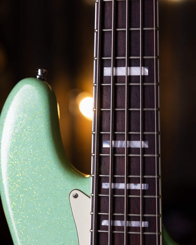 Fender Jazz Bass American Ultra V Mystic Surf Green 2022 - Bajo Eléctrico
