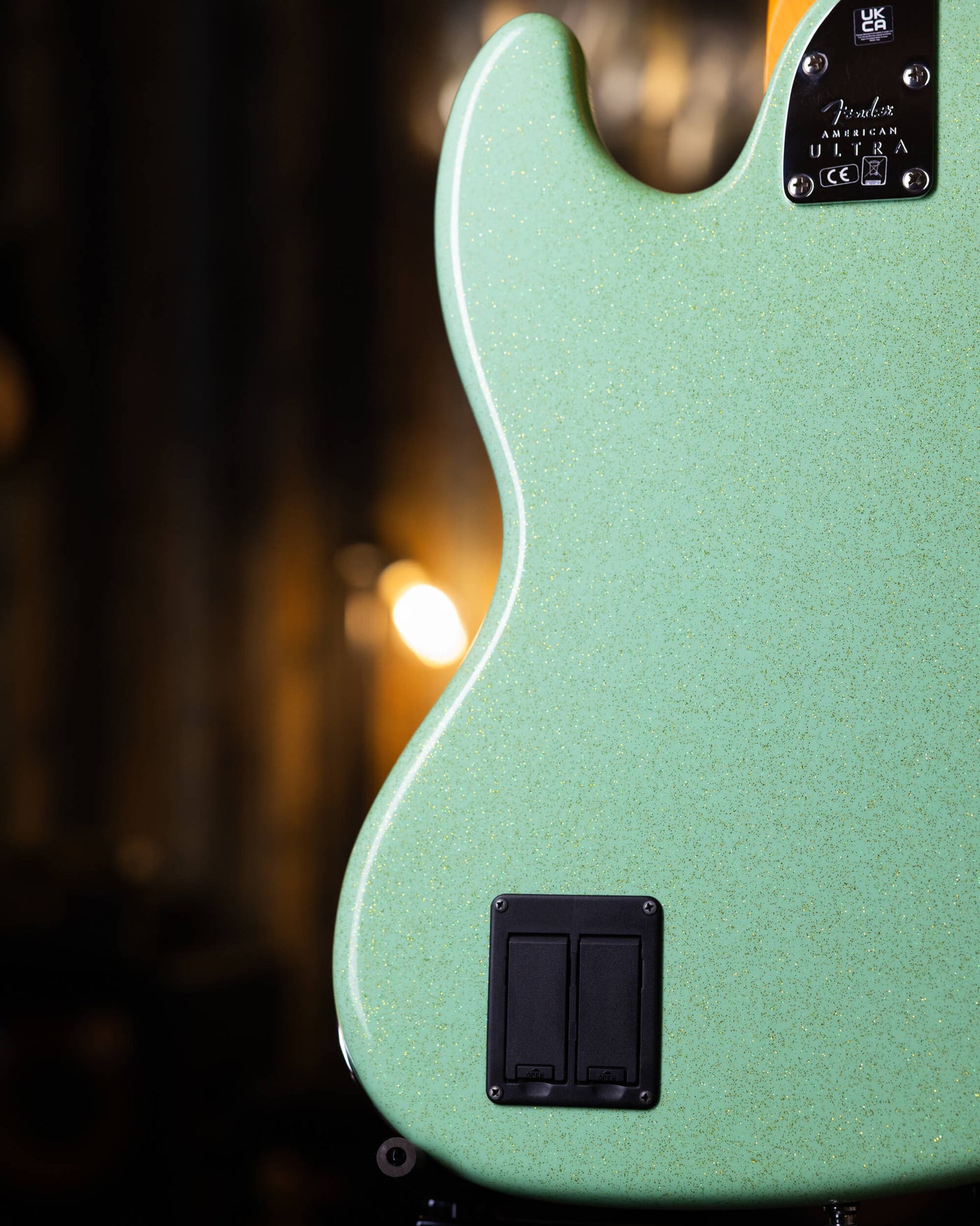 Fender Jazz Bass American Ultra V Mystic Surf Green 2022 - Bajo Eléctrico