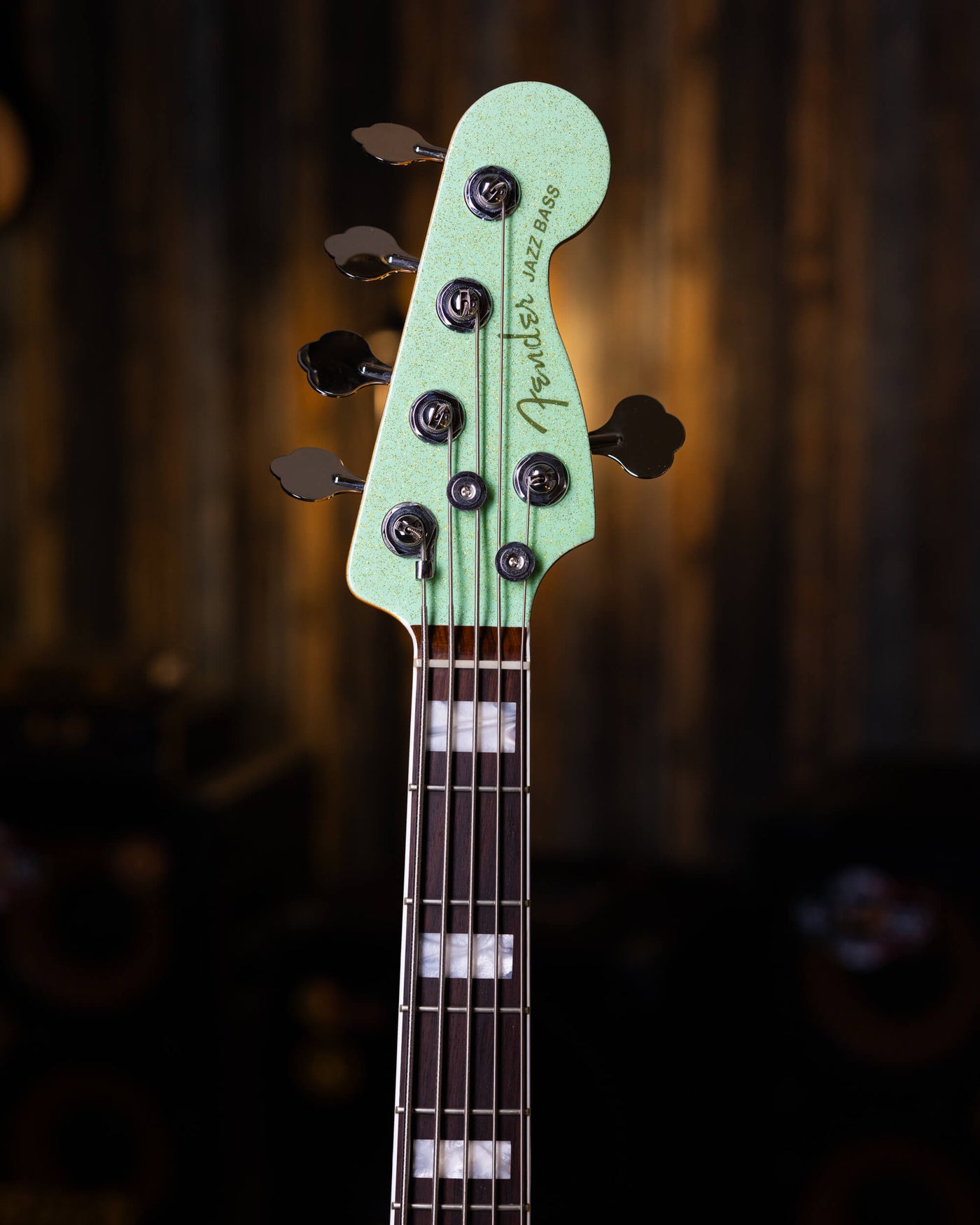 Fender Jazz Bass American Ultra V Mystic Surf Green 2022 - Bajo Eléctrico