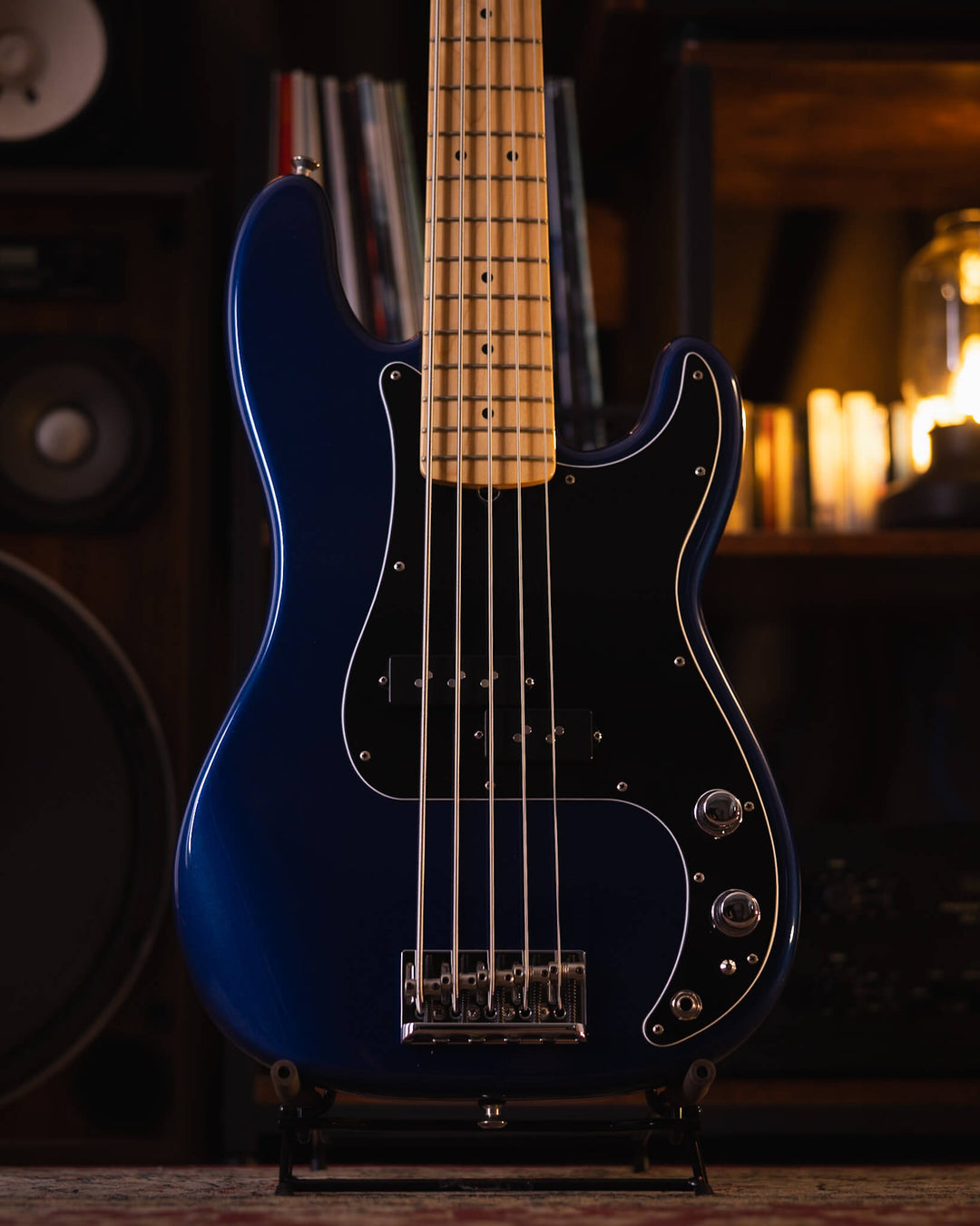 Fender Precision Bass V American Professional II Ocean Blue 2022