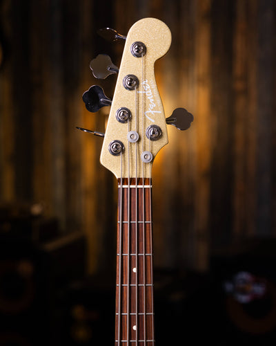 Fender Precision American Standard V Sparkle Shoreline Gold 2013 - Bajo Eléctrico